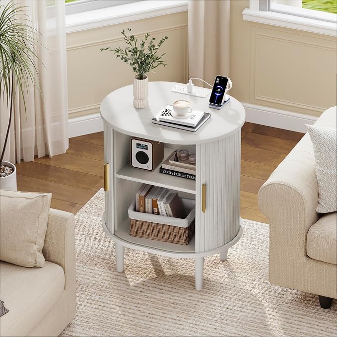 DHH Mid Century Modern Nightstand Set of 2 - Image 8