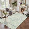 Latte&Fog 5x7 Area Rugs for Living Room, Washable Green Rugs for Bedroom | Non by LatteFog