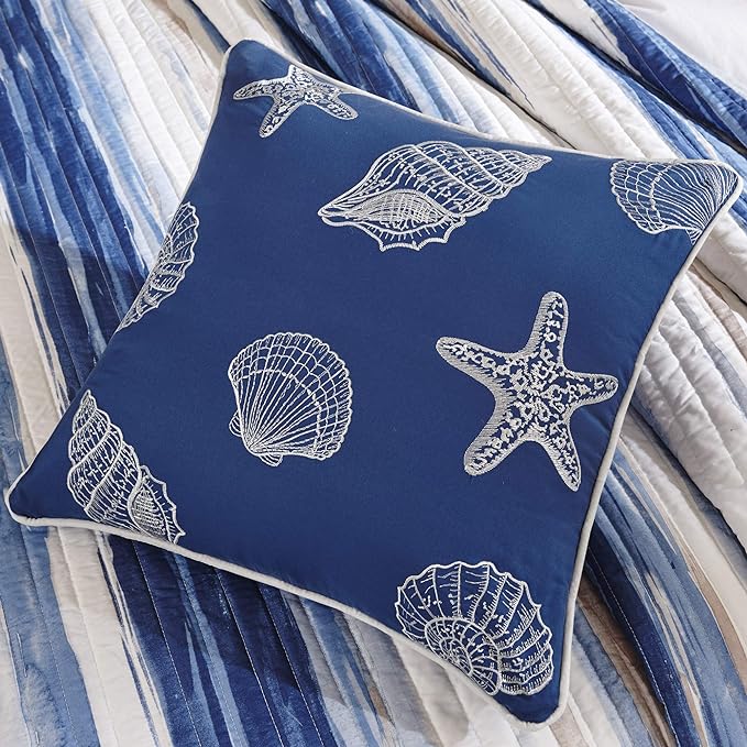 Madison Park Cottage Coastal Quilt Set, Lightweight Bedding Layer - Image 4