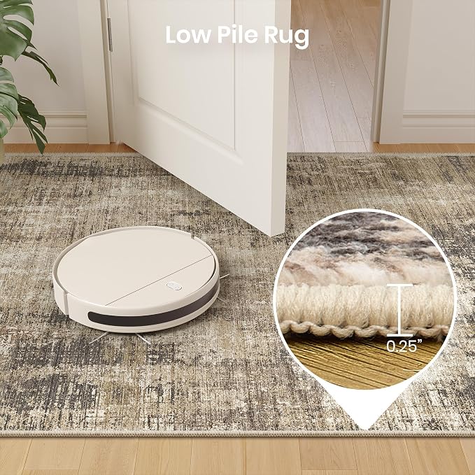 3x5 Rug Non Slip, Abstract Washable Entryway Rug - Image 6