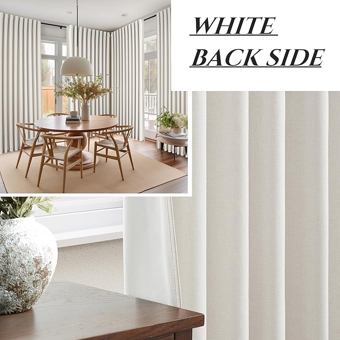 Extra Wide 100 Inch Blackout Curtains 108 Inches Long - Image 8