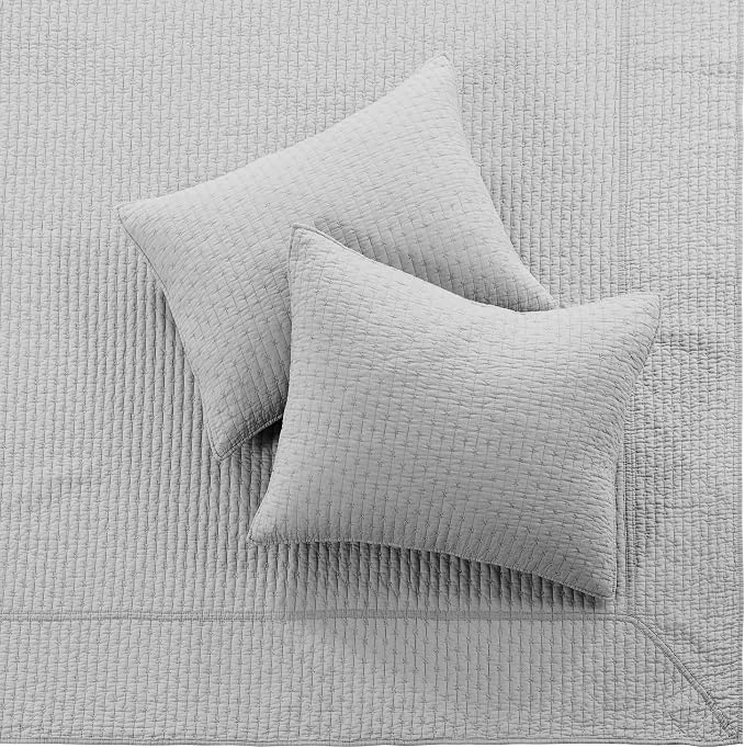 Levtex Home Cross Stitch Reversible Full Bedspread Set - Image 8