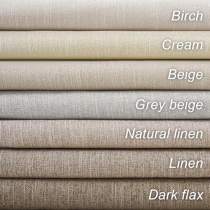 Topfinel 100 Inch Long Black Out Custom Drapery Panels, Cream White Blackout - Image 8