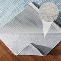 Resare Non Slip Rug Pad Gripper Extra Thick Dual Surface Felt Under Rug for Area Rugs and Hardwood Floors,Super Cushioned Non Skid Carpet Padding - 2x3 Feet 1/4" Double-Sided Non Slip