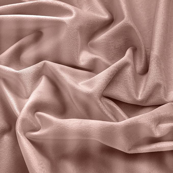 RYB HOME Velvet Curtains 120 inches Long, Extra Long High Ceiling Curtains | - Image 5