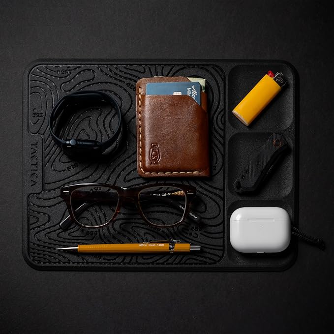 O.200 EDC Mat Catchall Tray, Durable TPU Valet Tray - Image 5