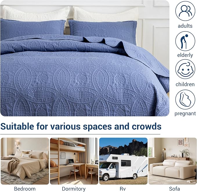 SheRest Full Quilt Bedding Set - Image 6