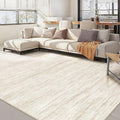 Nakagishi Boho 9x12 Area Rug Living Room Rugs Machine Washable Beige | Soft by NakagishiAreaRug