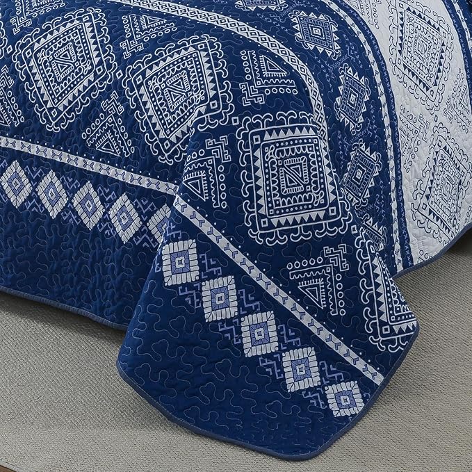 Etwel Lightweight King Size Quilt Set - Image 8