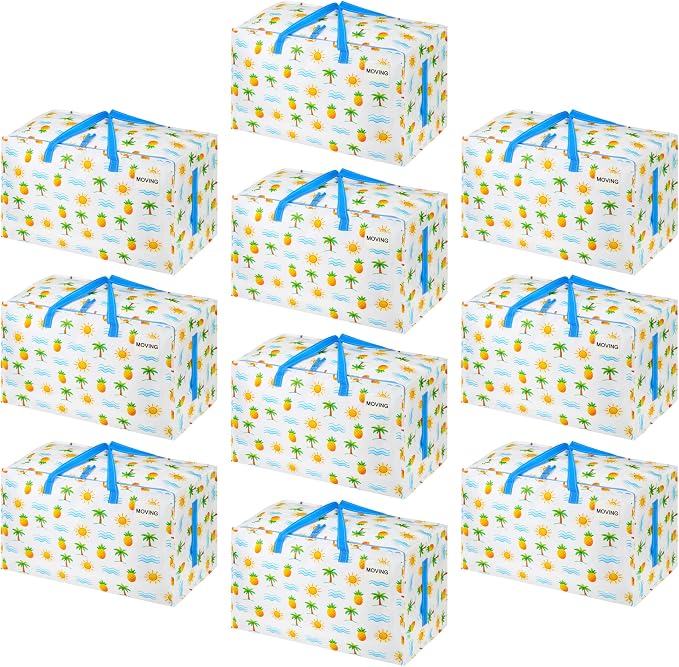 VENO 10 Pack Extra Large Heavy Duty Moving Bags by Veno