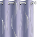 Deconovo Curtains for Living Room, Pattern Blackout Curtains 95 Inches Long | by Unknown