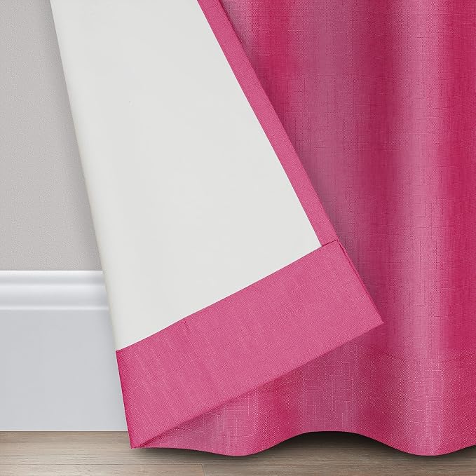 ECLIPSE Kendall Modern Blackout Thermal Rod Pocket Window Curtain - Image 5