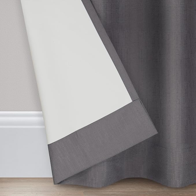 Eclipse Kendall Textured Blackout Grommet Curtain - Image 5