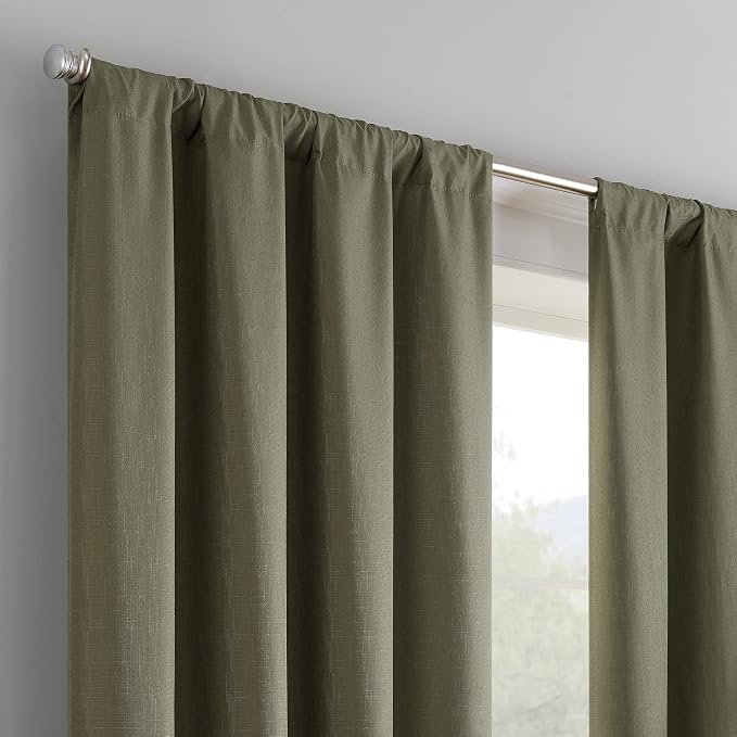 Eclipse Kendall Blackout Rod Pocket Curtain - Image 5