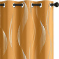 Deconovo Curtains for Living Room, Pattern Blackout Curtains 45 Inches Long | by Unknown