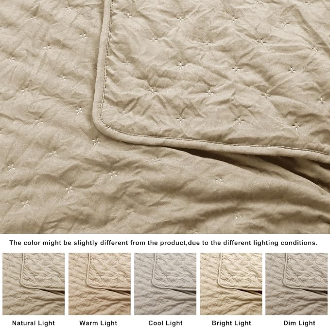 ROARINGWILD Cloud Oversized King Quilt Sets - Image 6