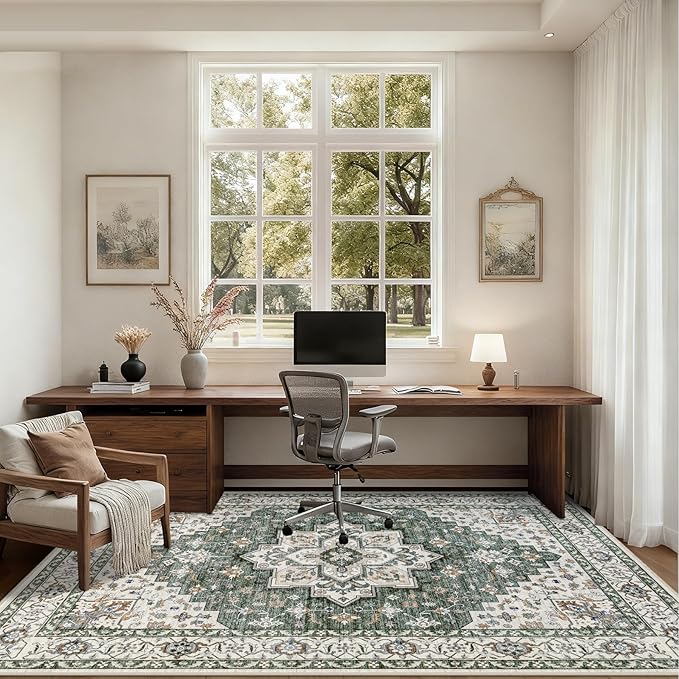 10x12 Area Rugs Living Room: Washable Rug - Image 5