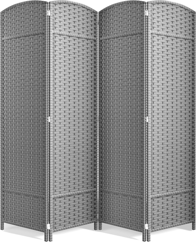 Sorbus 4 Panel Room Divider 6 ft. Tall by Sorbus