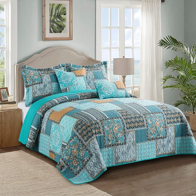 VAPUTAR King Size Quilt Bedding Set - Image 8