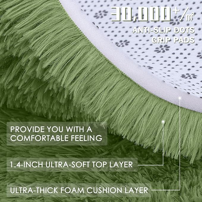 OLANLY 5x8 Machine Washable Large Area Rugs - Image 6