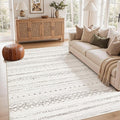 cotiled 6x9 Washable Area Rugs Living Room: Soft Lightweight Boho Rug | Solve by COTILED