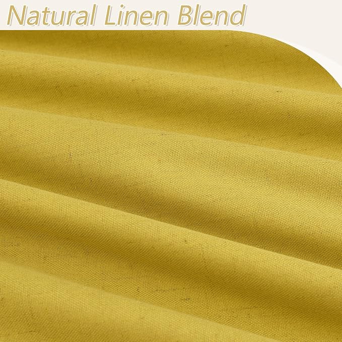 100% Blackout Curtains 96 Inch Length 2 Panels Set - Image 3