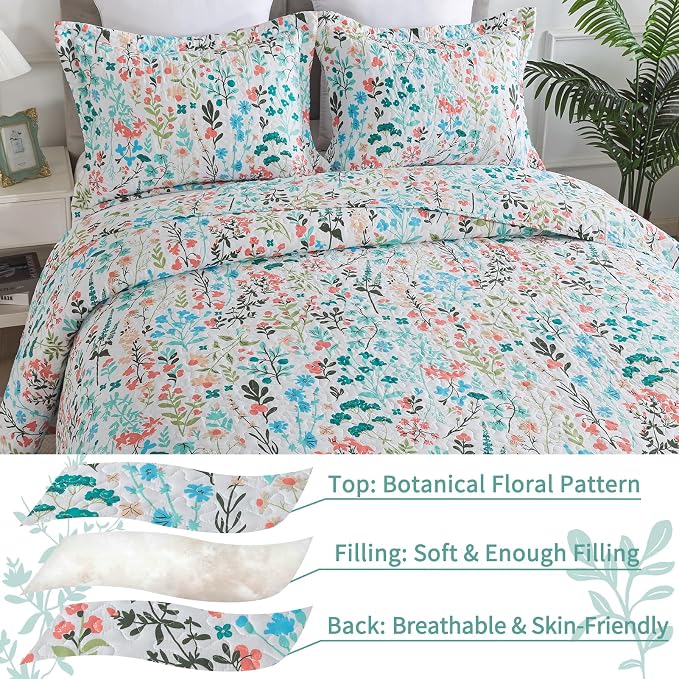 VAPUTAR Queen Quilt Bedding Set - Image 3