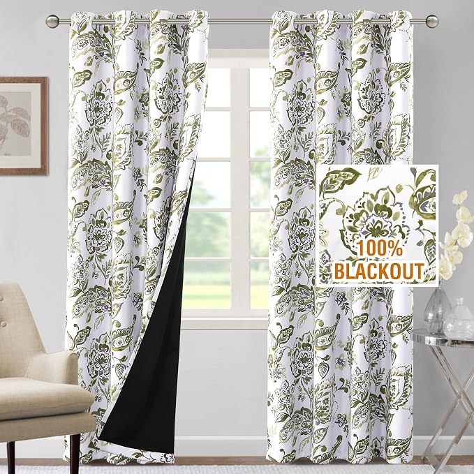 H.VERSAILTEX 100% Blackout Curtains by HVERSAILTEX