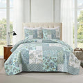 Etwel 100% Cotton Patchwork Queen Size Quilt Set by Unknown