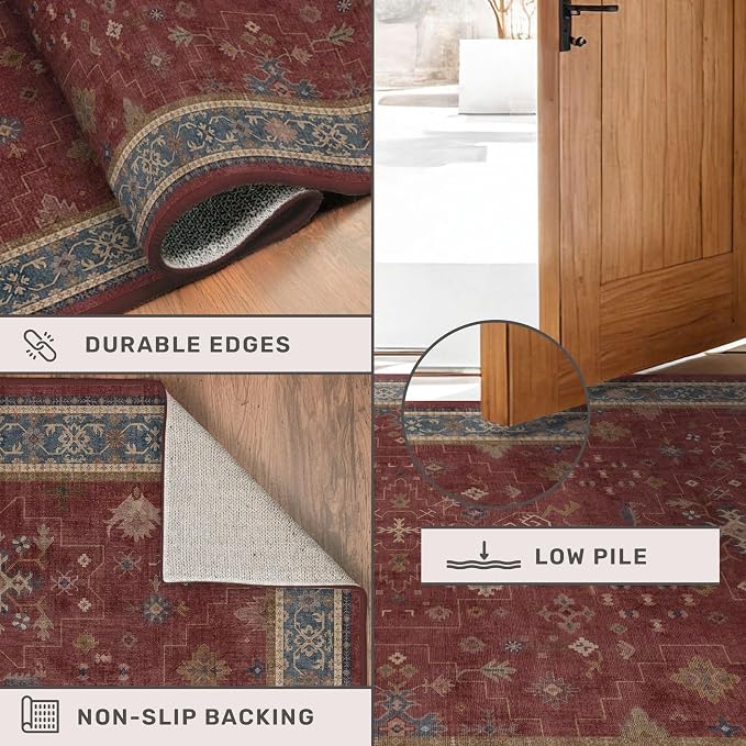 6x9 Dining Room Rugs for Under Table - Image 5