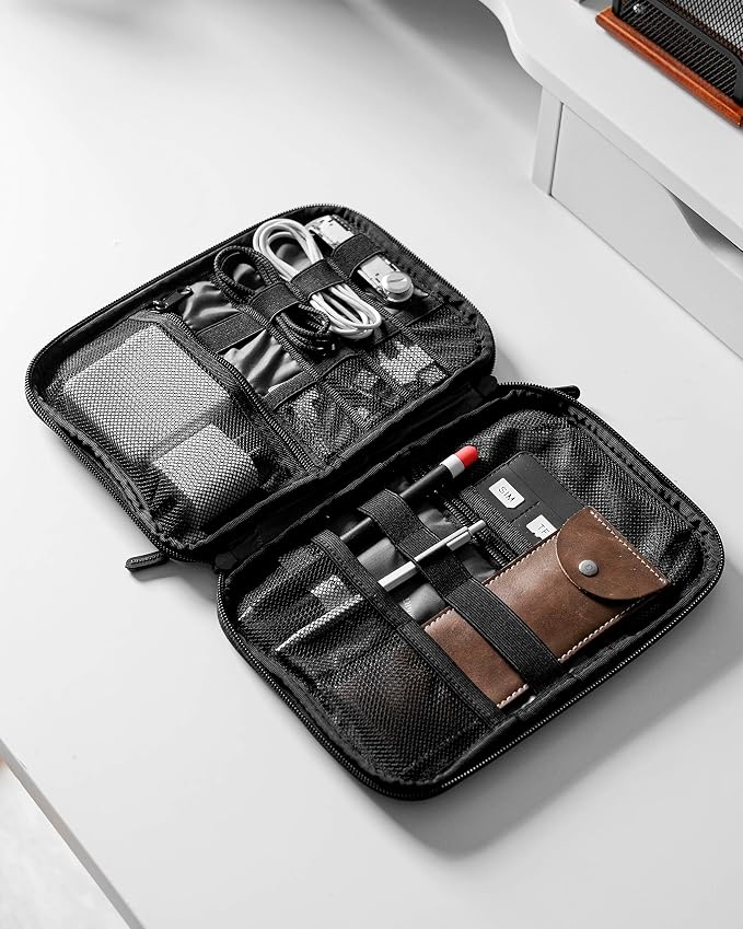 BAGSMART Large Electronics Organizer Travel Case - Image 7