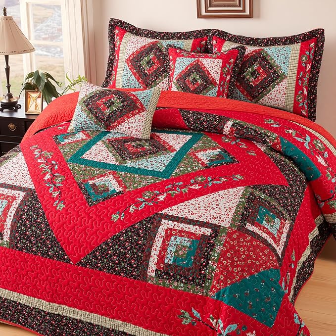 BEDIFANY Queen Size Quilt Set - Image 3