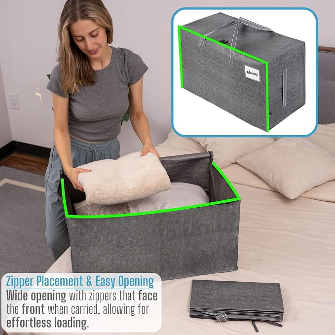 VENO 10 Pack Extra Large Heavy Duty Moving Bags - Image 2