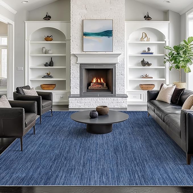 6x9 Area Rugs Non Slip, Large Washable Rugs by Valenrug