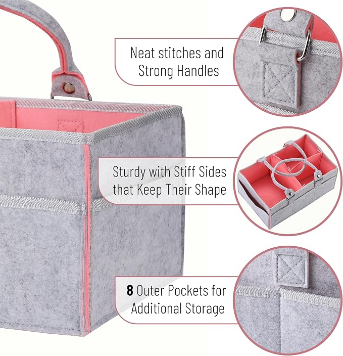 Mr. Pen- Baby Diaper Caddy Organizer - Image 3