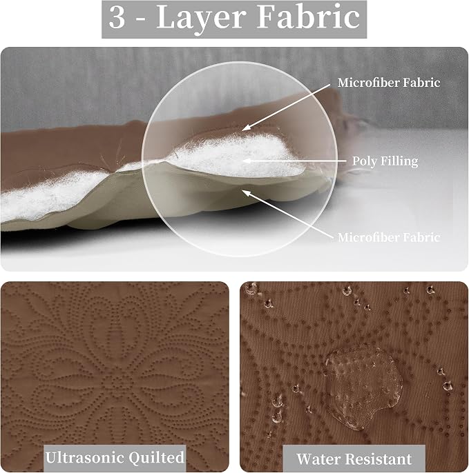 Easy-Going Reversible Quilt Set Twin, Bedspread - Image 5