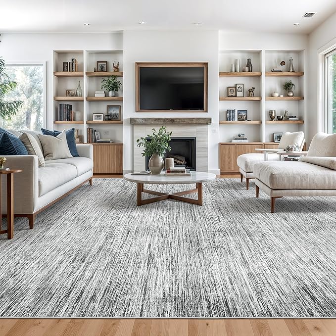 6x9 Area Rugs Non Slip, Large Washable Rugs by Valenrug