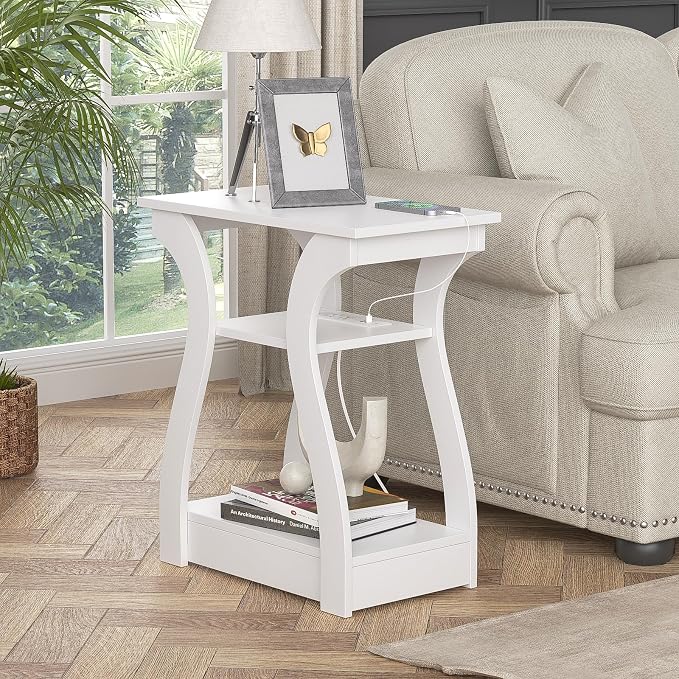 FROMJBEST End Tables Living Room, - Image 7