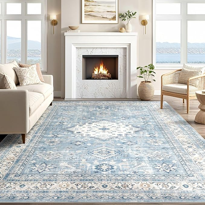 cotiled 6x9 Area Rug for Living Room, Traditional, Dining Room, and Home Office - Image 6