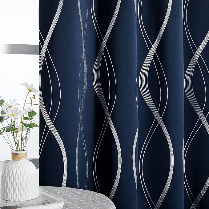 NICETOWN Blackout Curtains 63 inches Long by NICETOWN