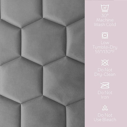 Hearth & Harbor 12 Pack Full Size Quilted Fitted Mattress Pad Cover, 100% Waterproof Mattress Protectors, Deep Pocket Fitted Mattress Cover 8" - 21" (54" x 75", Gray)