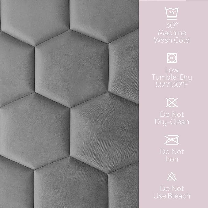 Hearth & Harbor 2 Pack California King Size Quilted Fitted Mattress Pad Cover, 100% Waterproof Mattress Protectors, Deep Pocket Fitted Mattress Cover 8" - 21" (72" x 84", Gray)