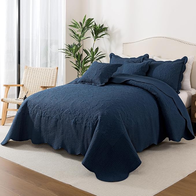 HoneiLife Oversized King Bedspreads 5-Piece - Image 2