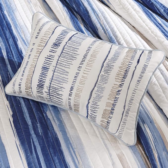 Madison Park Cottage Coastal Quilt Set, Lightweight Bedding Layer - Image 3