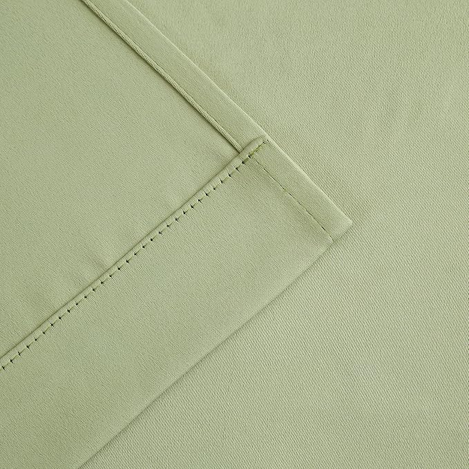Bujasso Sage Green 90% Blackout Curtains - Image 5