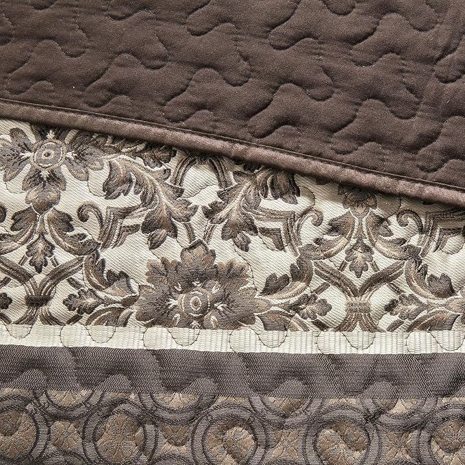 Madison Park King Quilt Bedding Set, Reversible Quilted Bedspread Set, - Image 16