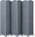 Outdoor Privacy Screen 6-Panel Folding Room Divider Space Partition | 67"H 96"W by Jostyle