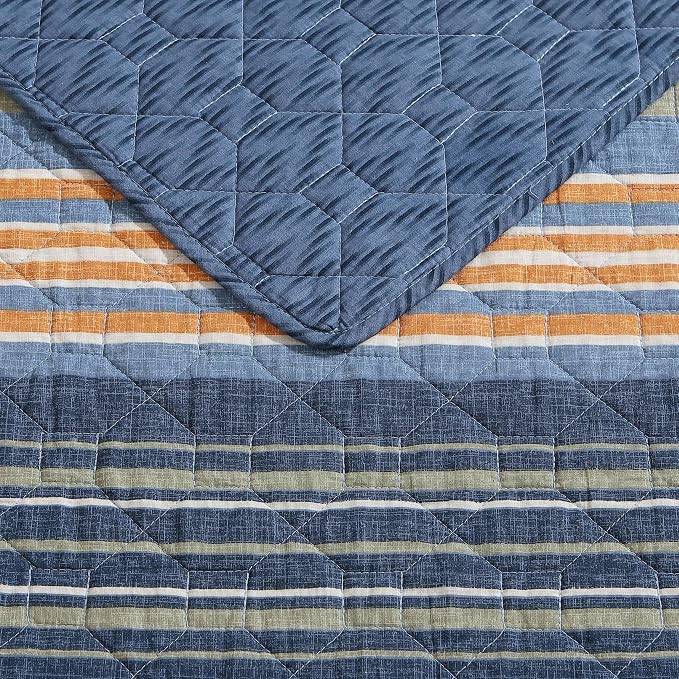 Eddie Bauer - Full/Queen Quilt Set, Reversible Cotton Bedding - Image 3