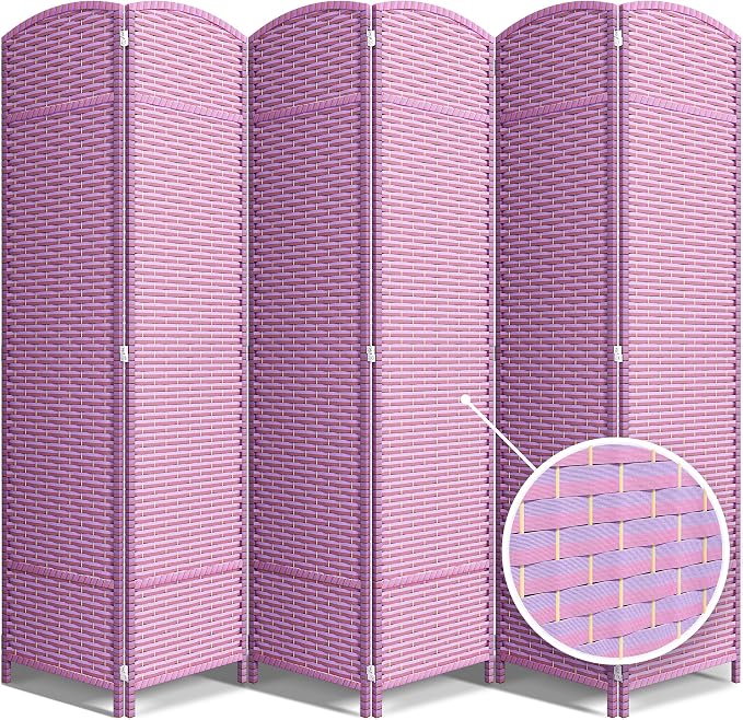 Sorbus 6 Panel Room Divider 6 ft. Tall - Image 7