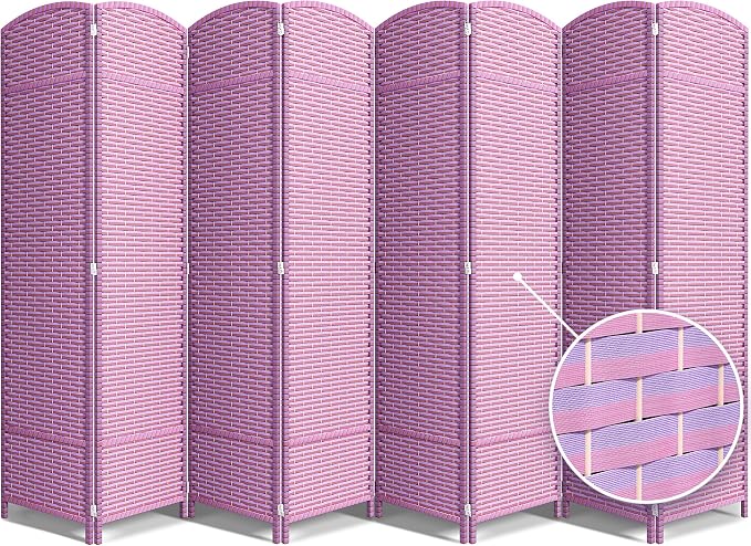 Sorbus 8 Panel Room Divider 6 ft. Tall - Image 7